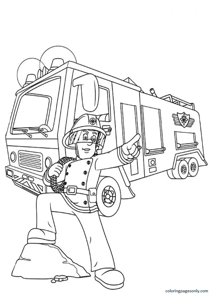 Desenhos de Emergencia Para Colorir 4