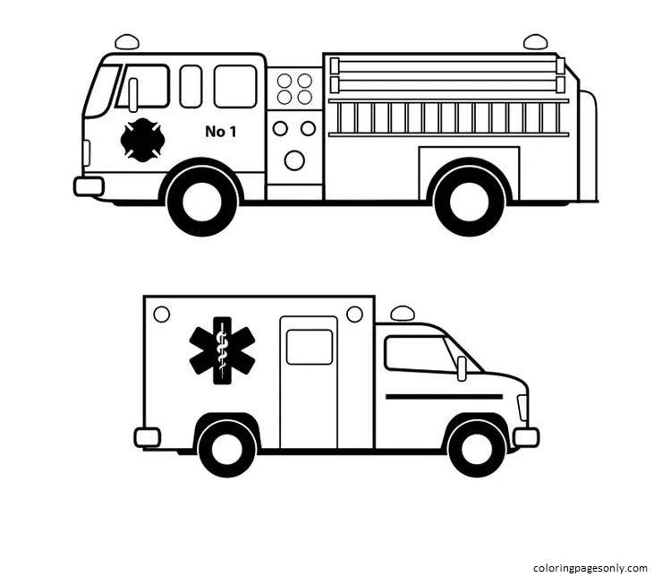 Desenhos de Emergencia Para Colorir 9