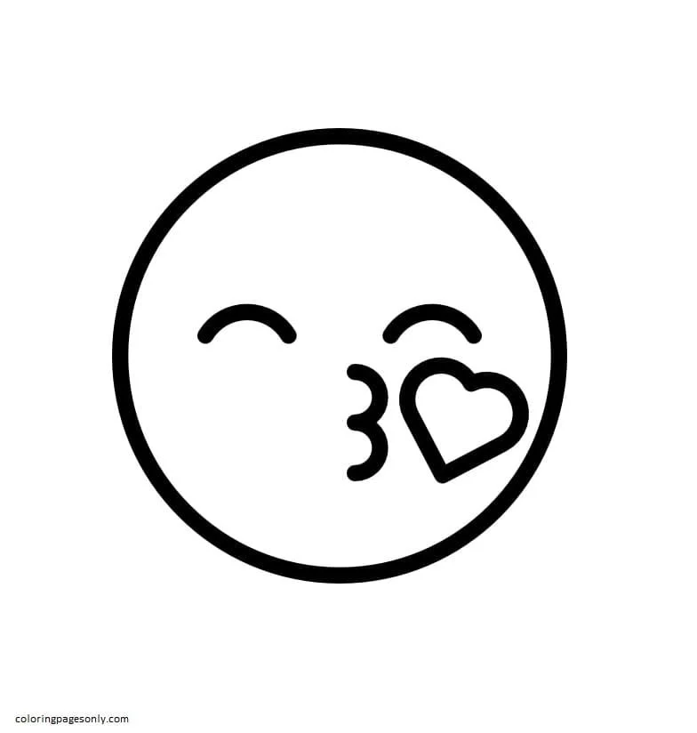 Emoji Ausmalbilder 20
