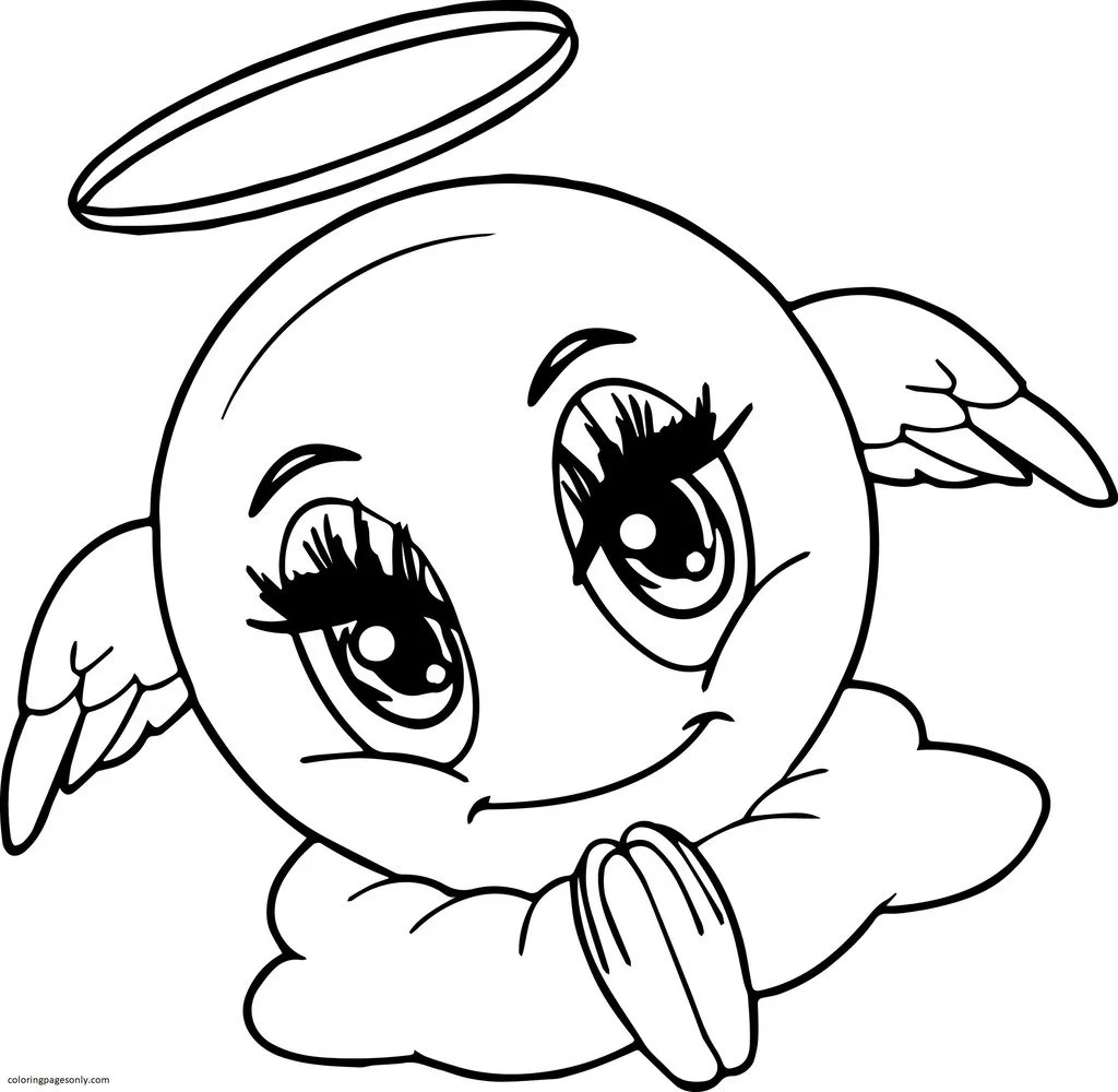 Emoji Ausmalbilder 22