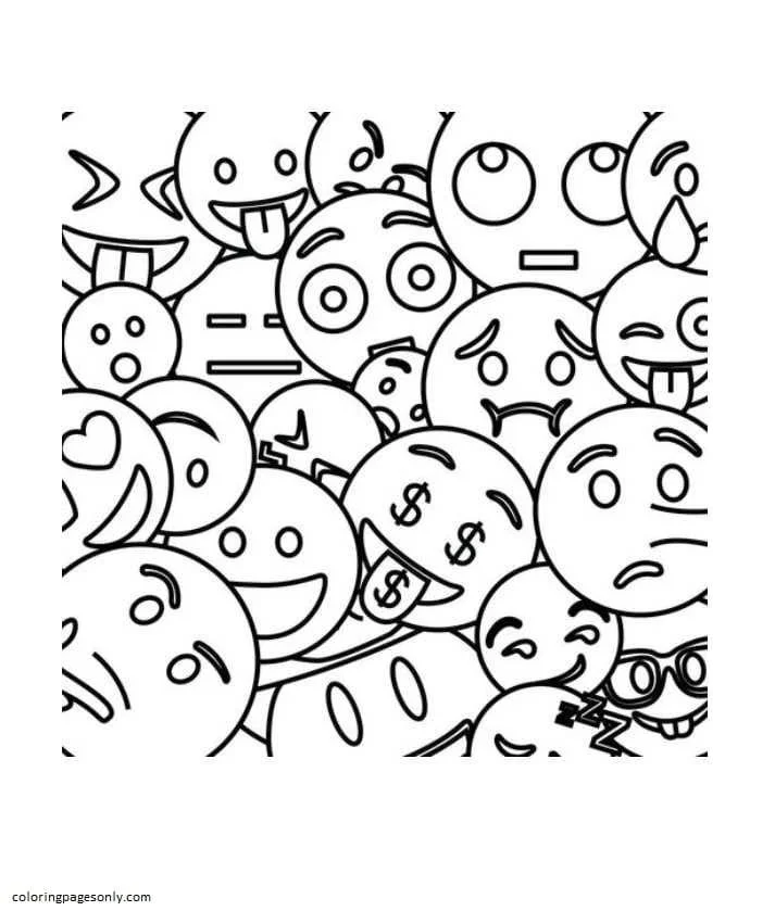 Emoji Ausmalbilder 28