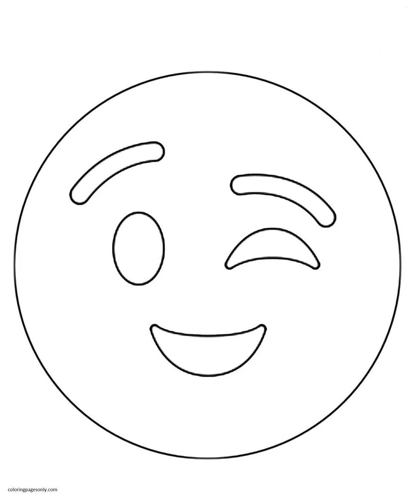 Emoji Ausmalbilder 29