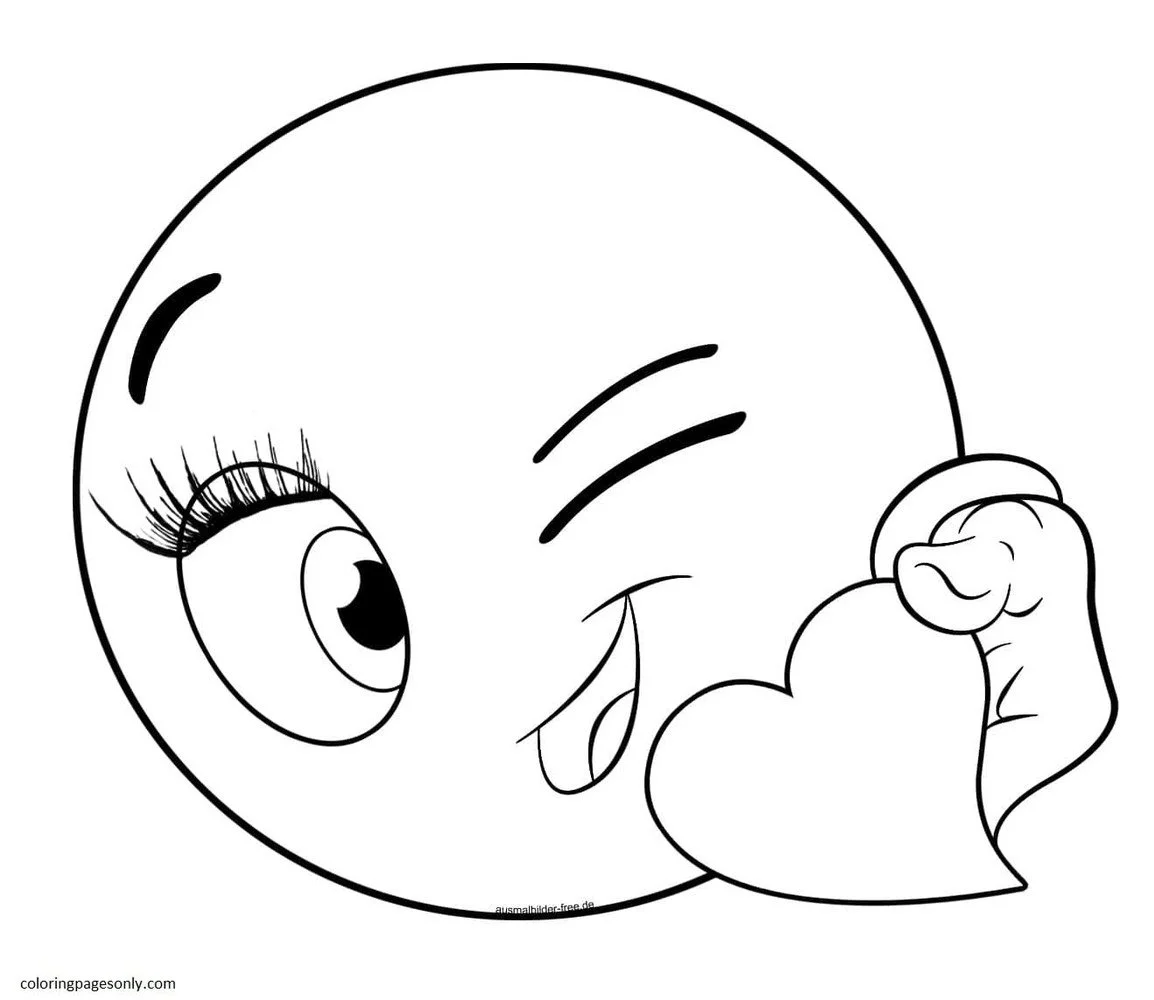 Emoji Ausmalbilder 31
