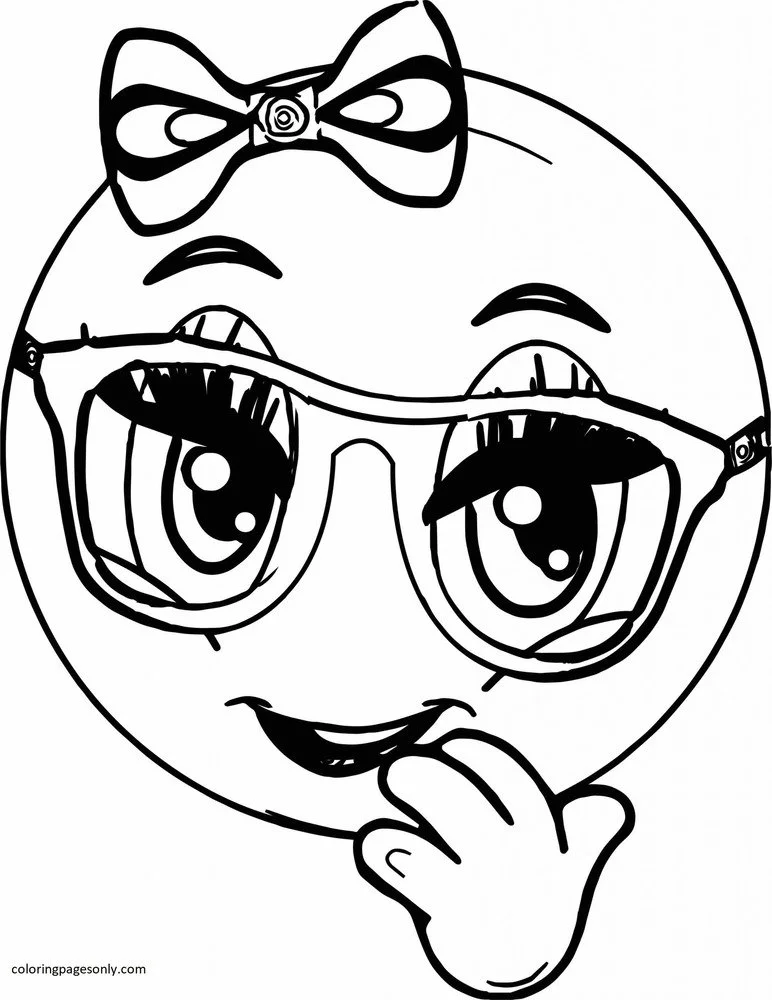 Emoji Ausmalbilder 32