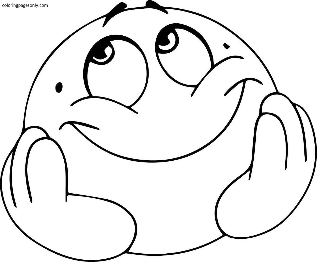 Emoji Ausmalbilder 42