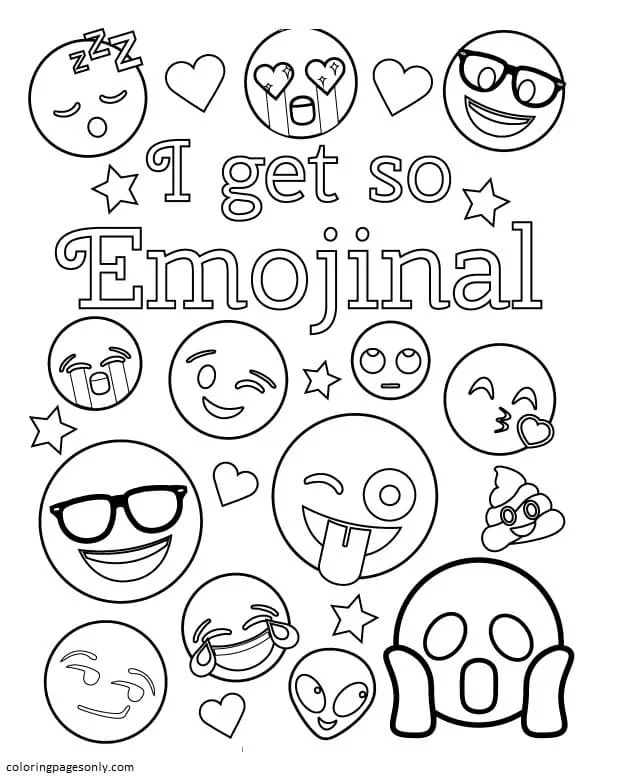 Emoji Ausmalbilder 43