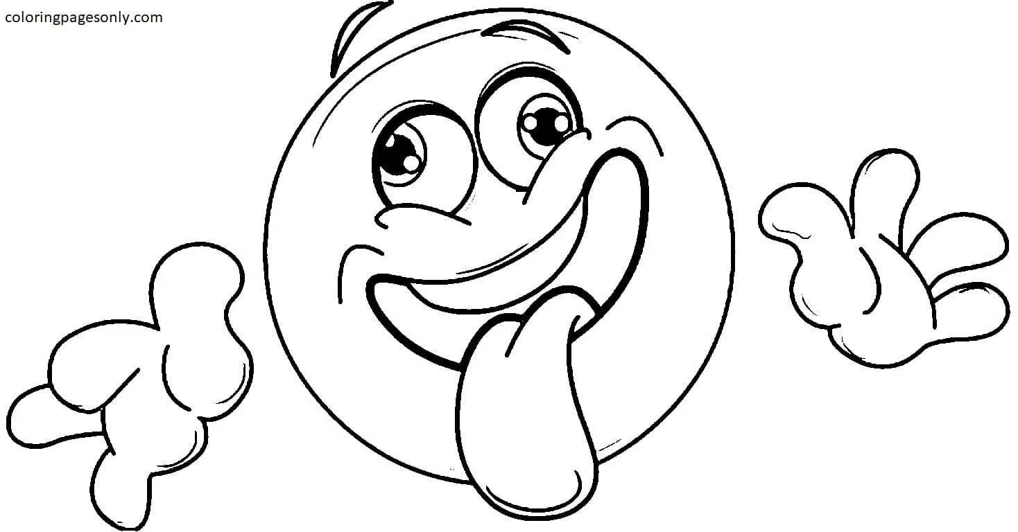 Emoji Ausmalbilder 46