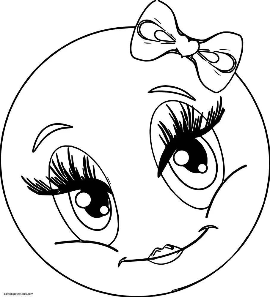 Emoji Ausmalbilder 55