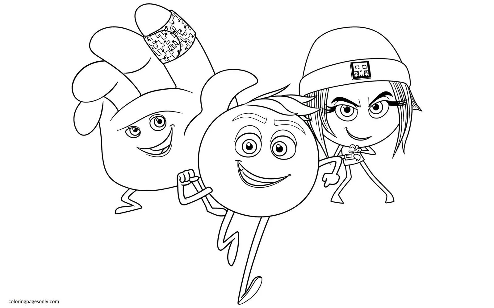 Emoji Ausmalbilder 7