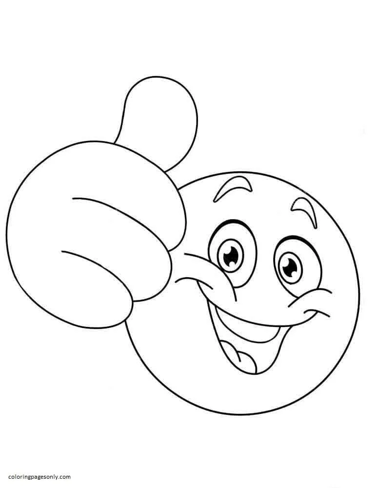 Emoji Ausmalbilder 72