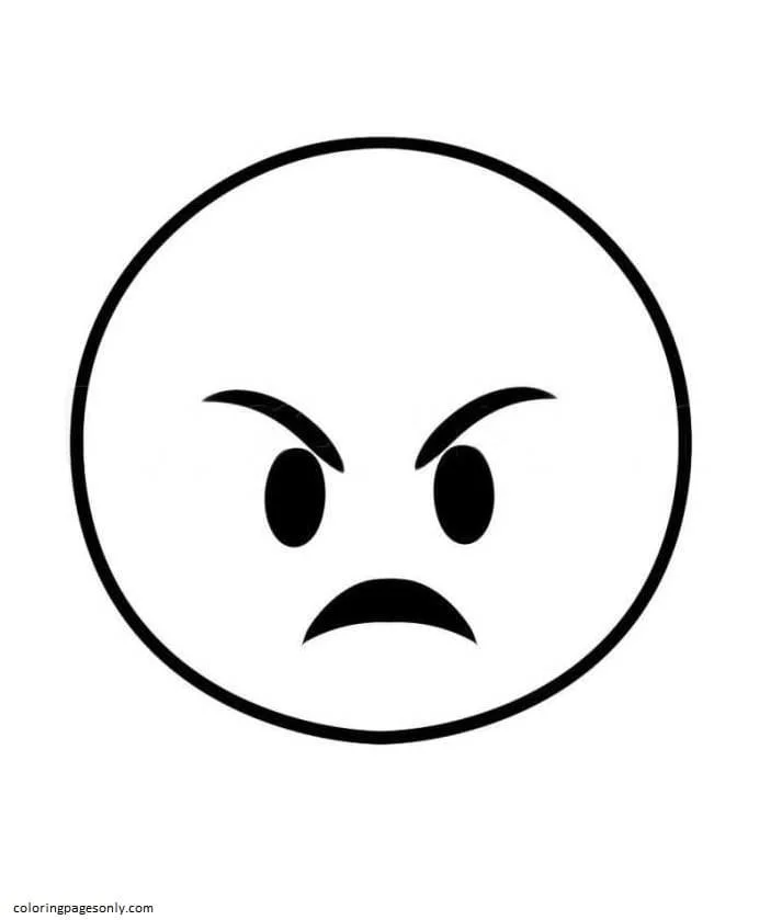 Emoji Ausmalbilder 8