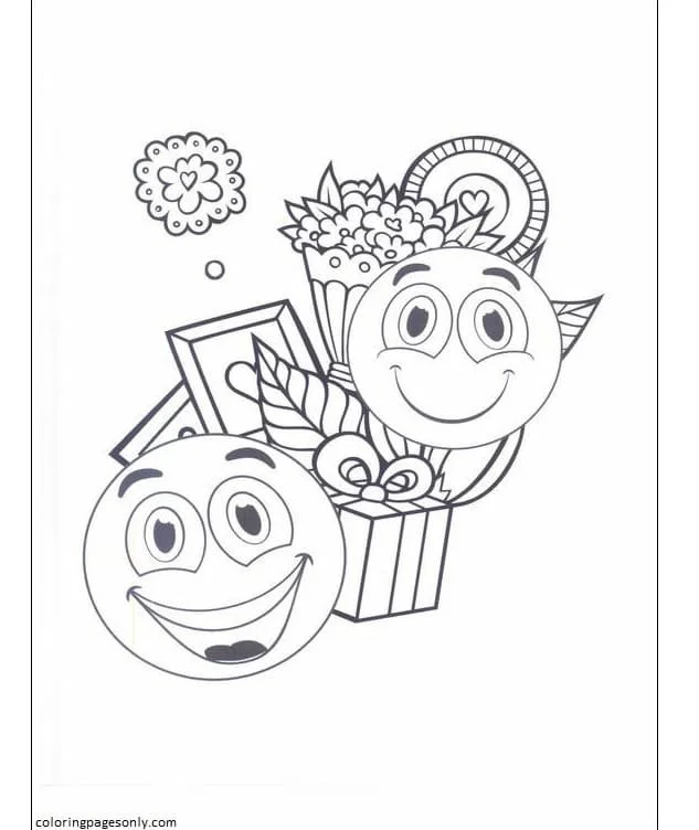 Emoji Ausmalbilder 81