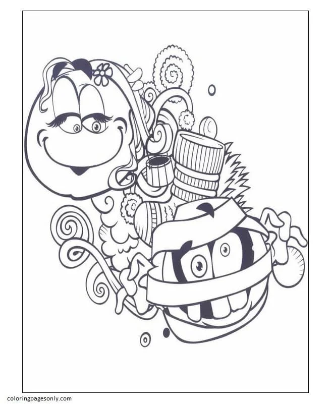 Emoji Ausmalbilder 84