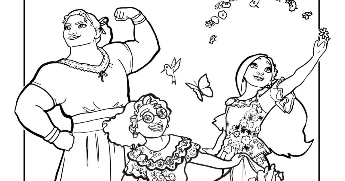 Encanto Para Colorear 10