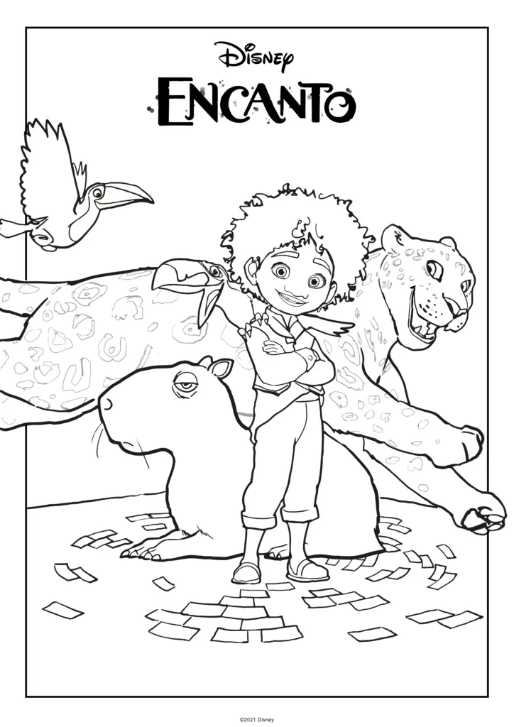 Encanto Para Colorear 8