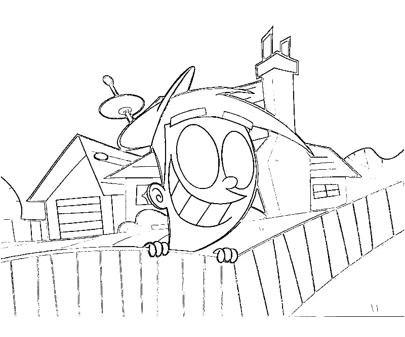 Fairly OddParents Coloring Pages 38