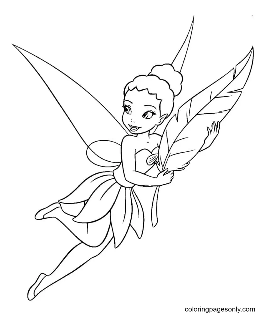 Desenhos de Fadas Para Colorir 66