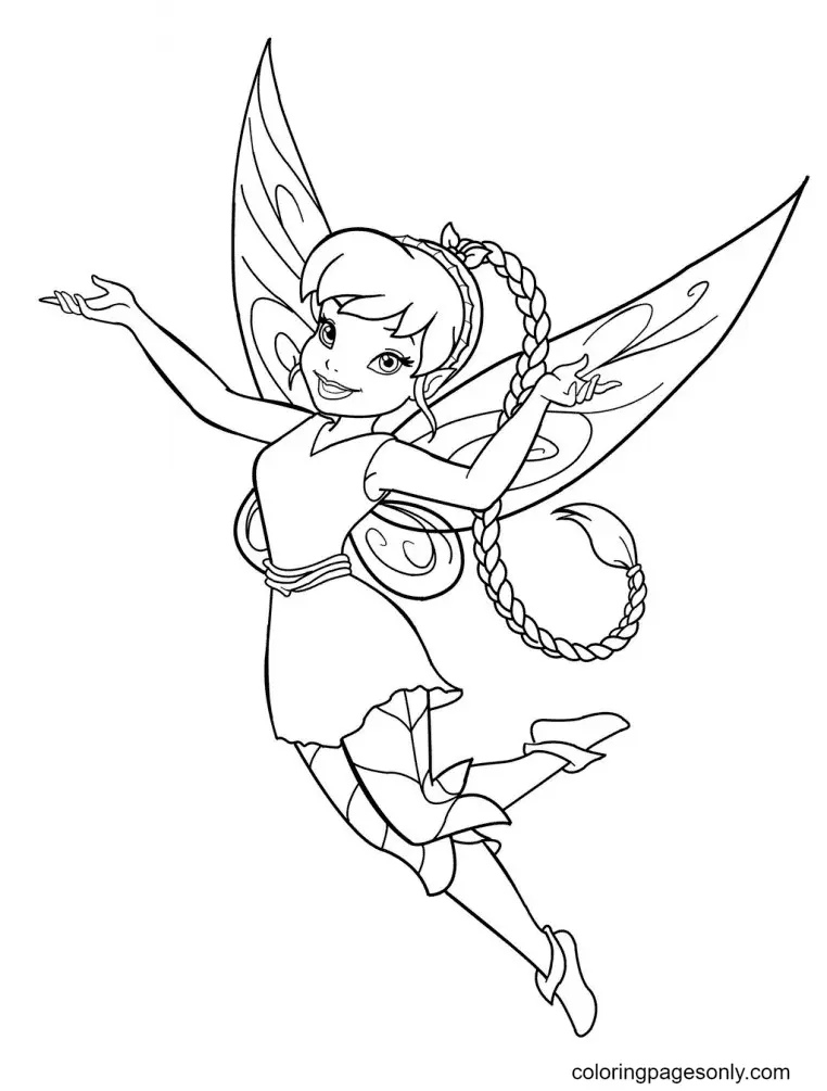 Fairy Coloring Pages 95