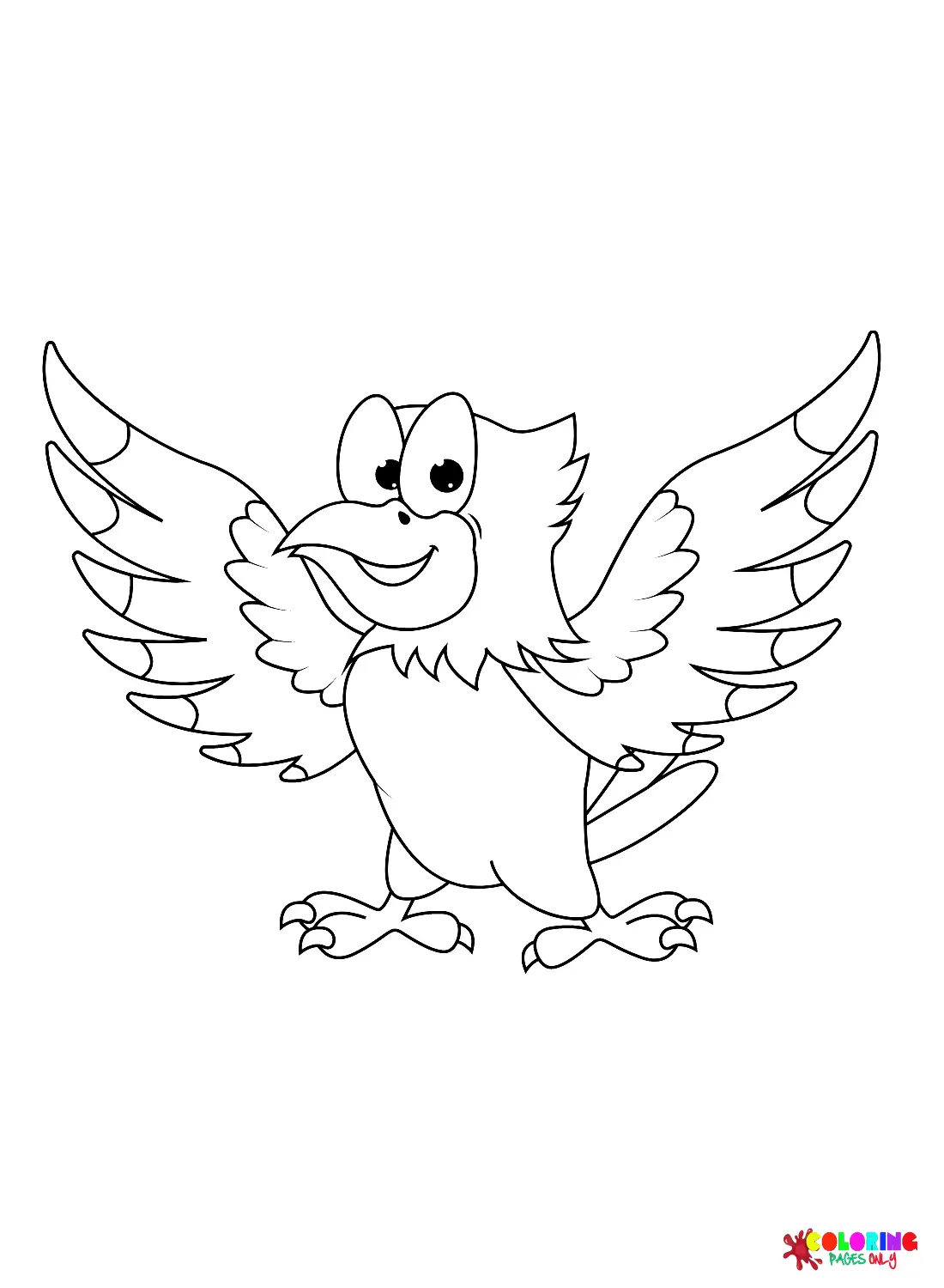 Desenhos de Falcao Para Colorir 2