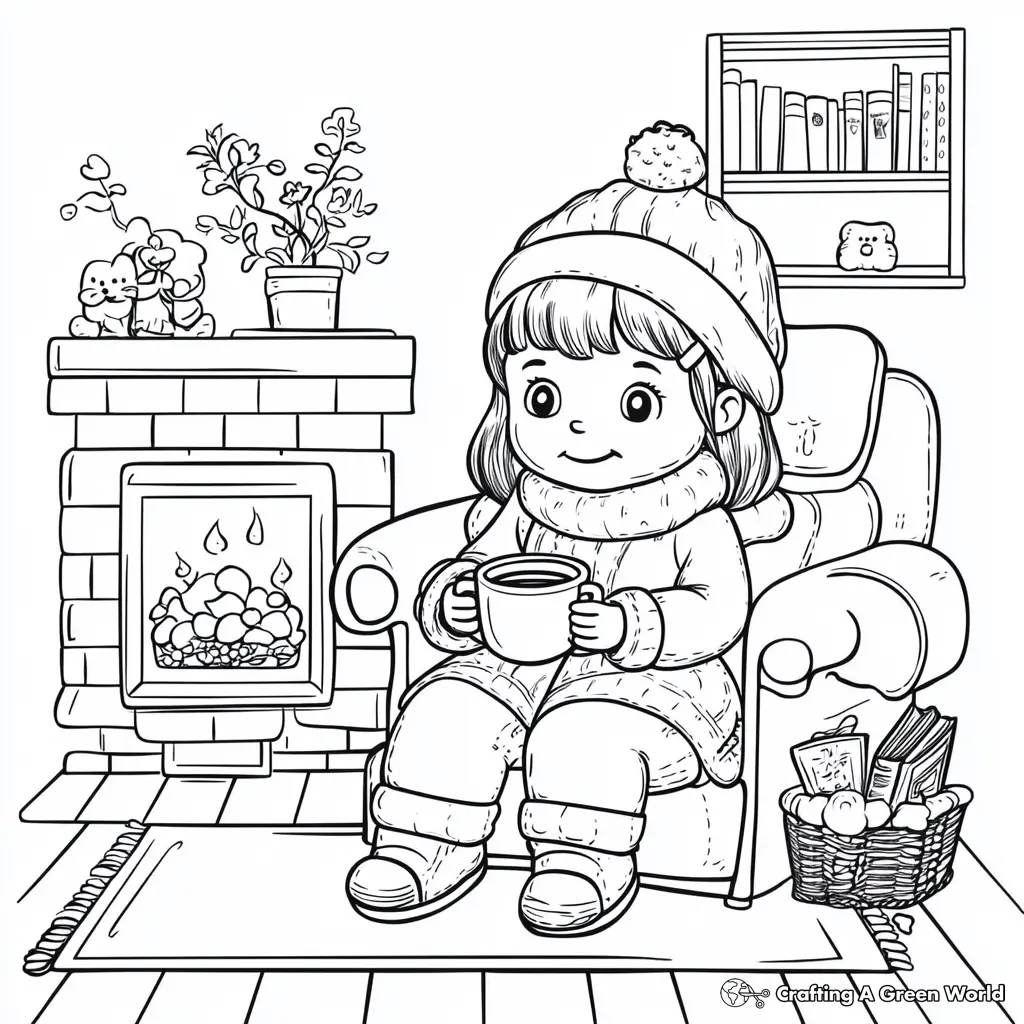 Fall Coloring Pages 116