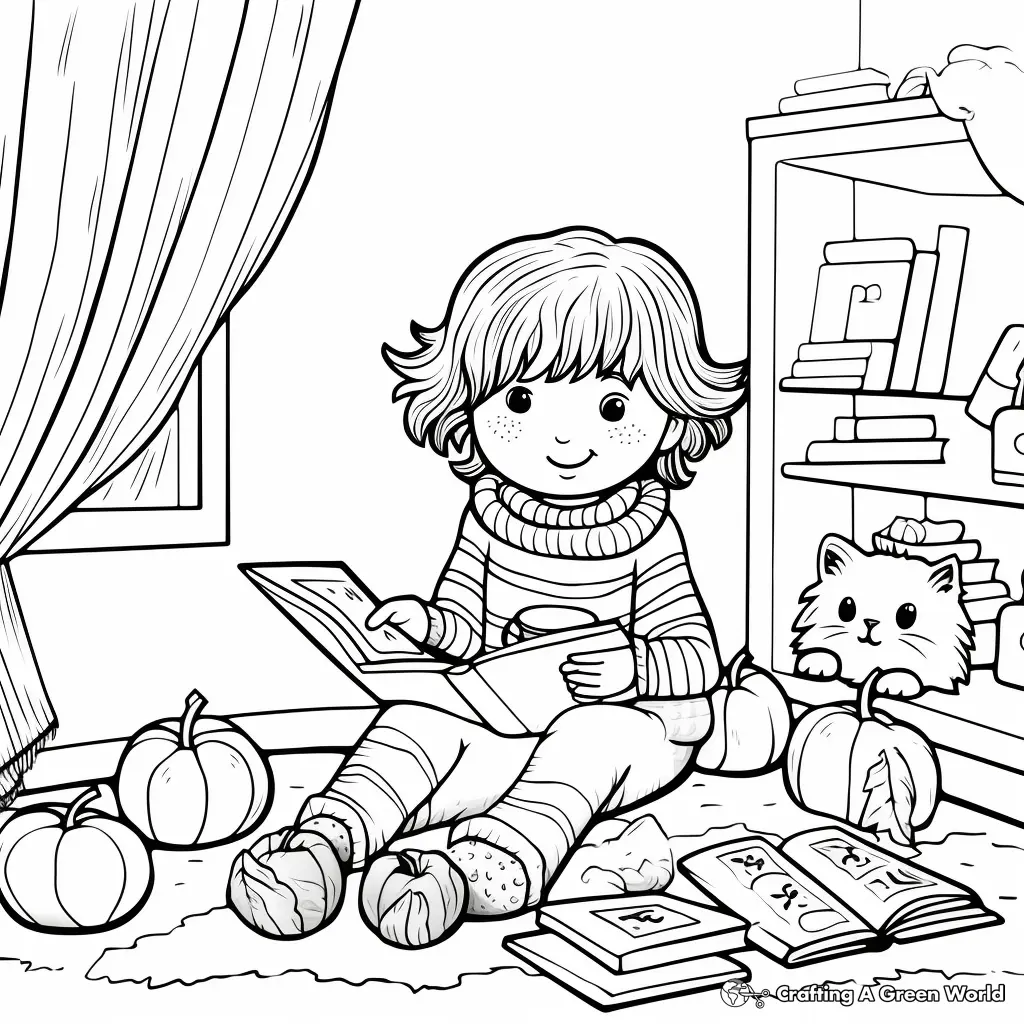 Fall Coloring Pages 126
