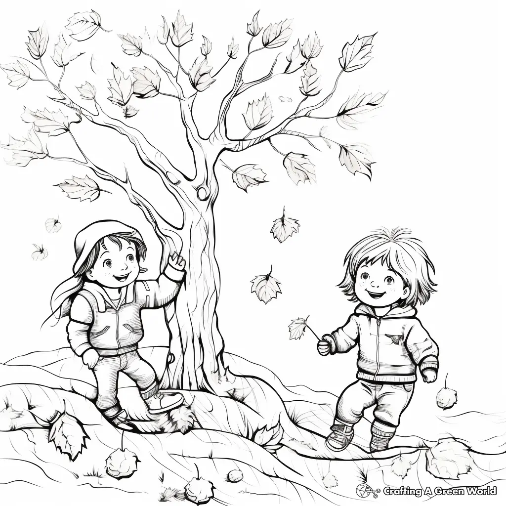 Herbst Ausmalbilder 129