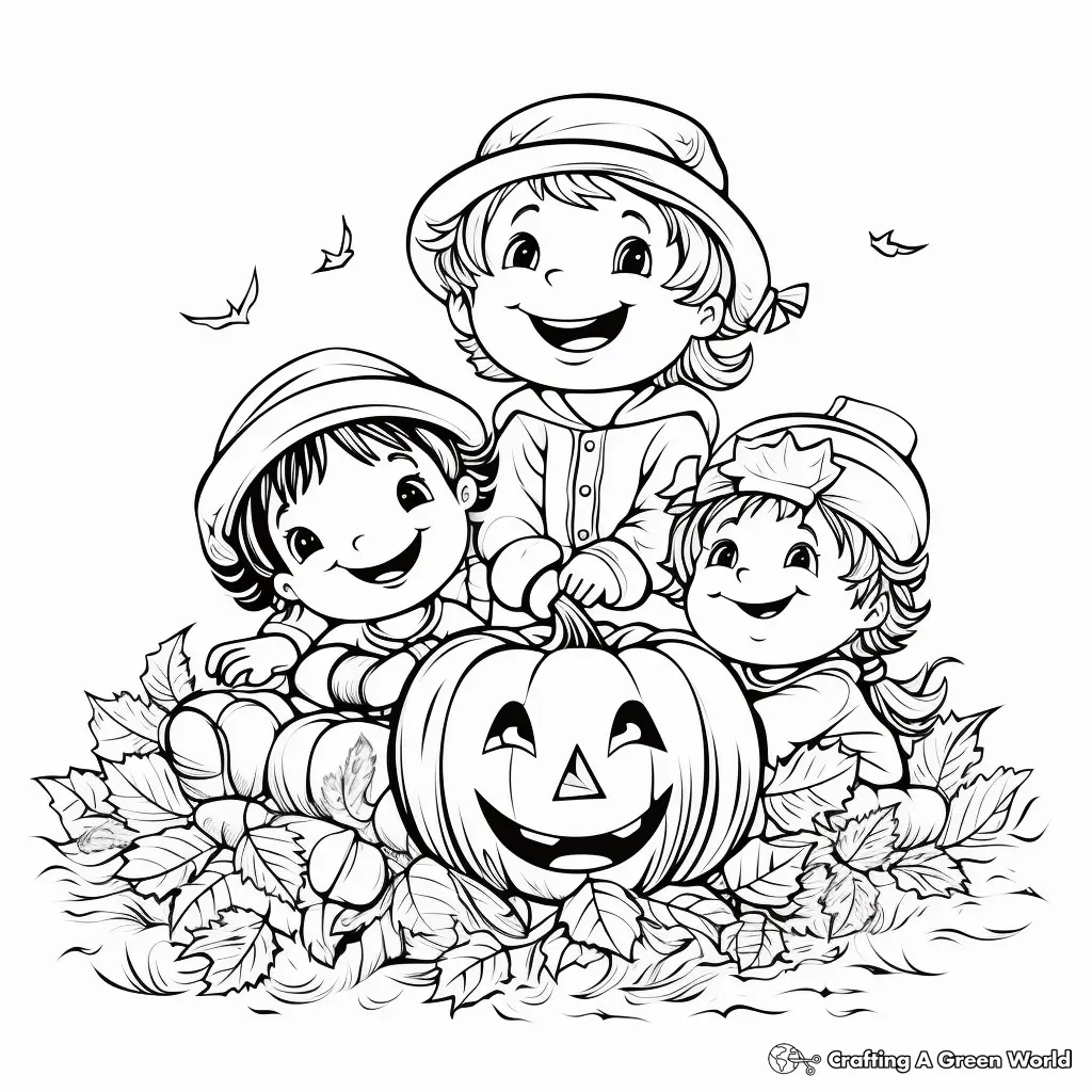Fall Coloring Pages 131