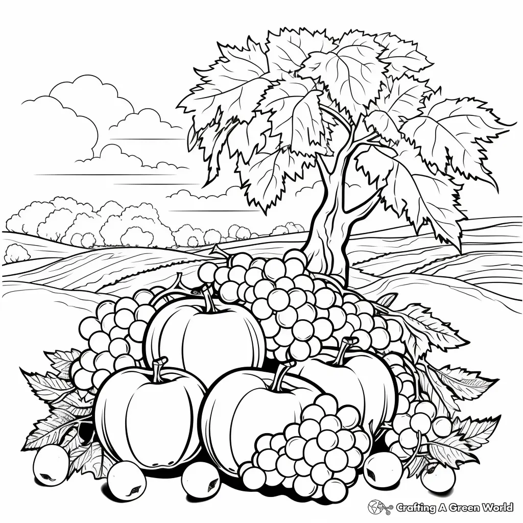 Fall Coloring Pages 141