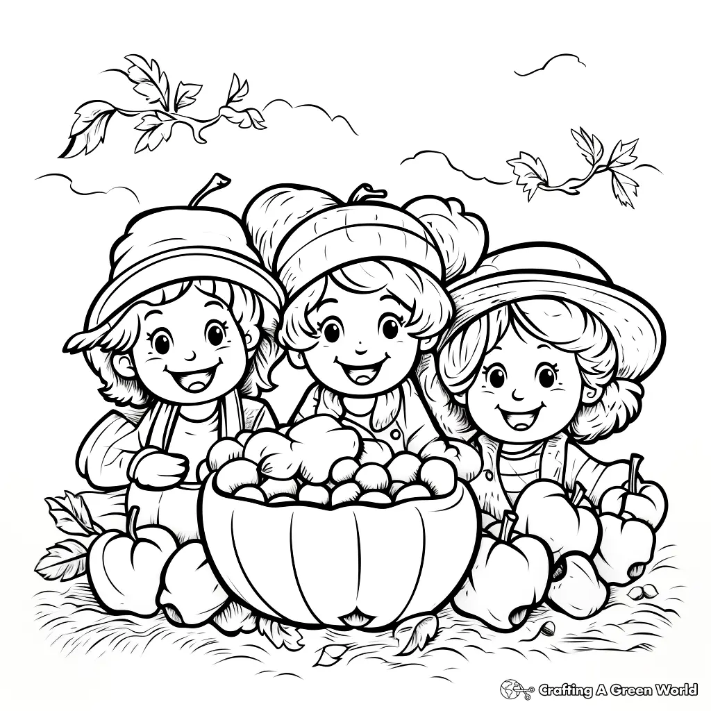 Fall Coloring Pages 142