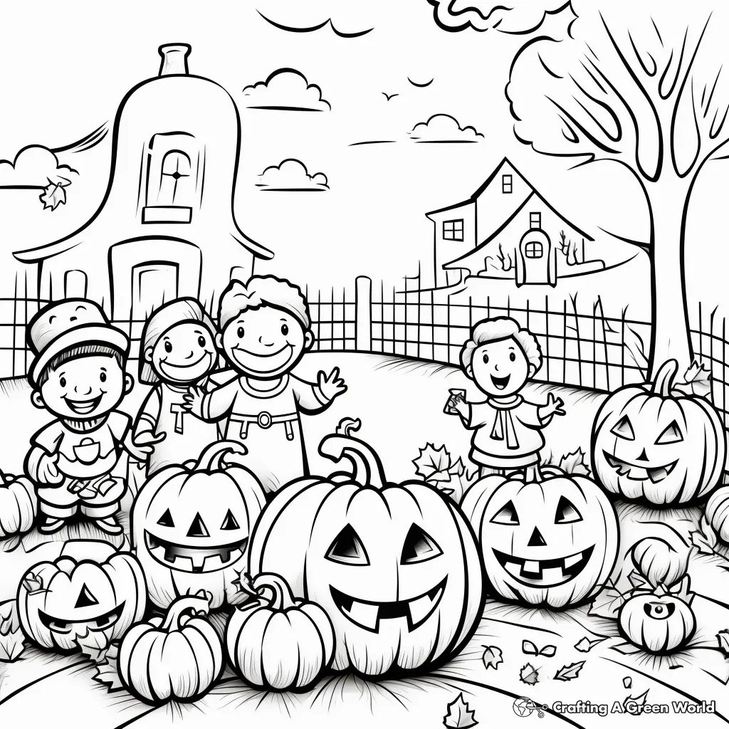 Outono para Colorear 147