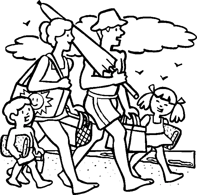 Desenhos de Family Para Colorir 42