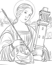 Desenhos de Pinturas Famosas Para Colorir 119