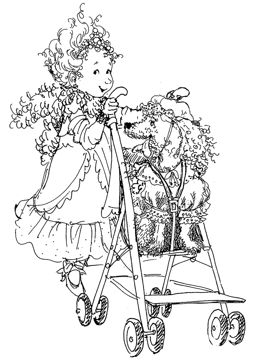 Fancy Nancy Para Colorear 25