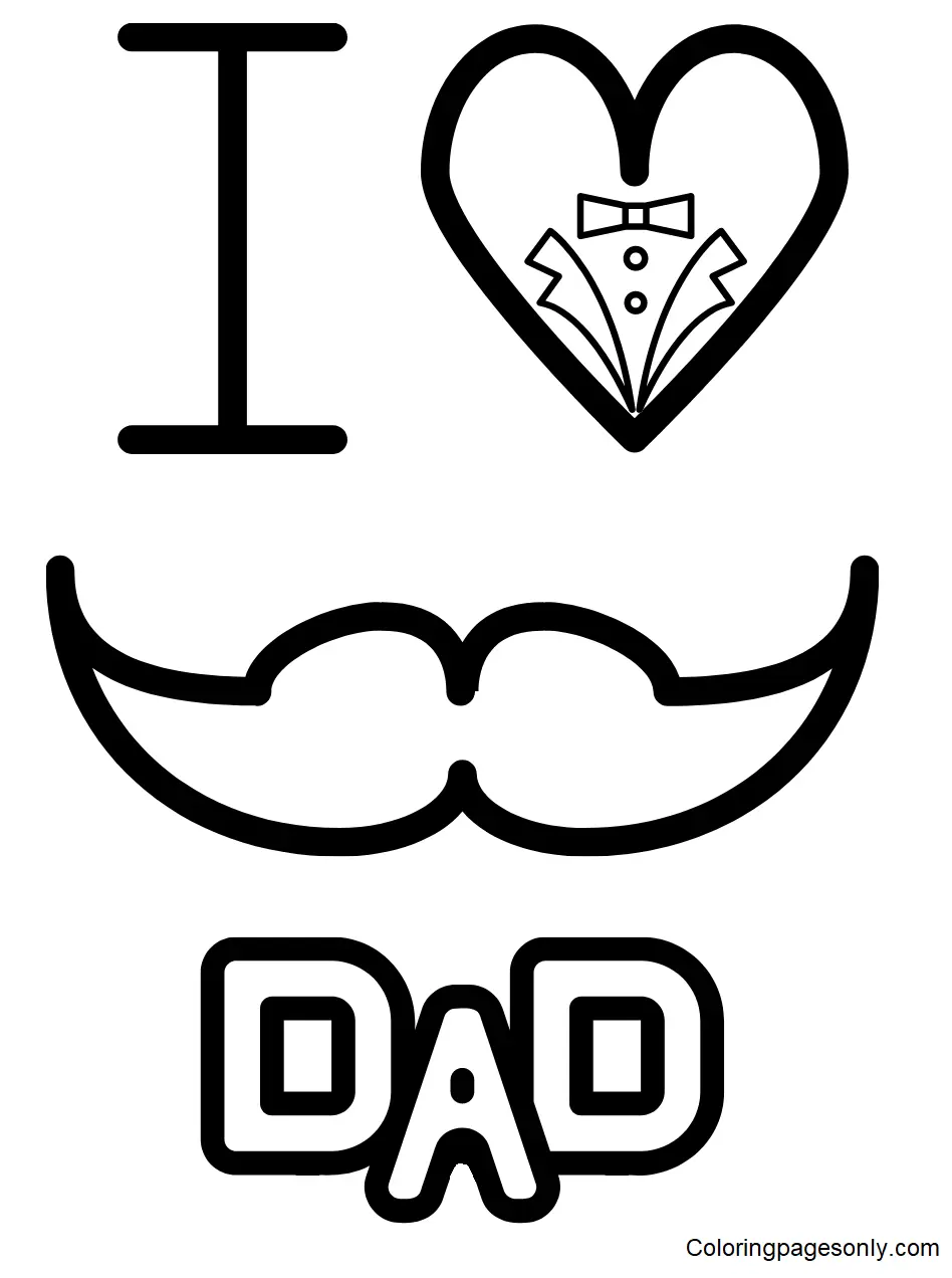 Dia Del Padre Para Colorear 10