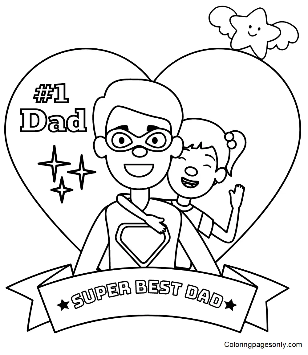 Dia Del Padre Para Colorear 11