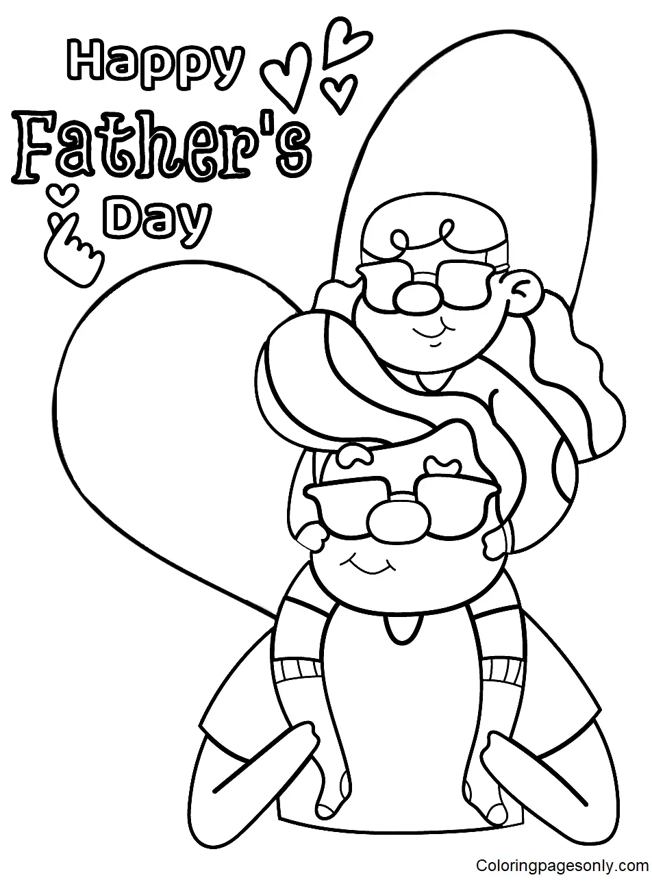 Dia Del Padre Para Colorear 21