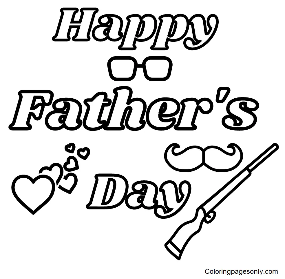 Dia Del Padre Para Colorear 25