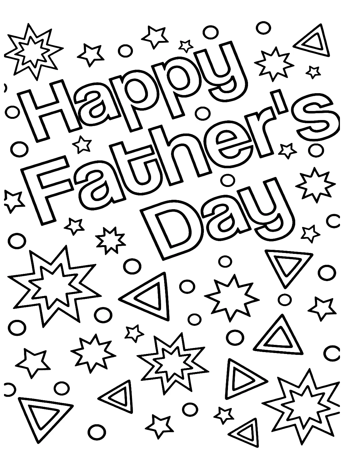 Dia Del Padre Para Colorear 29