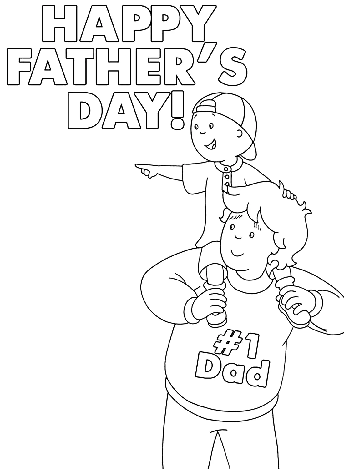 Dia Del Padre Para Colorear 32