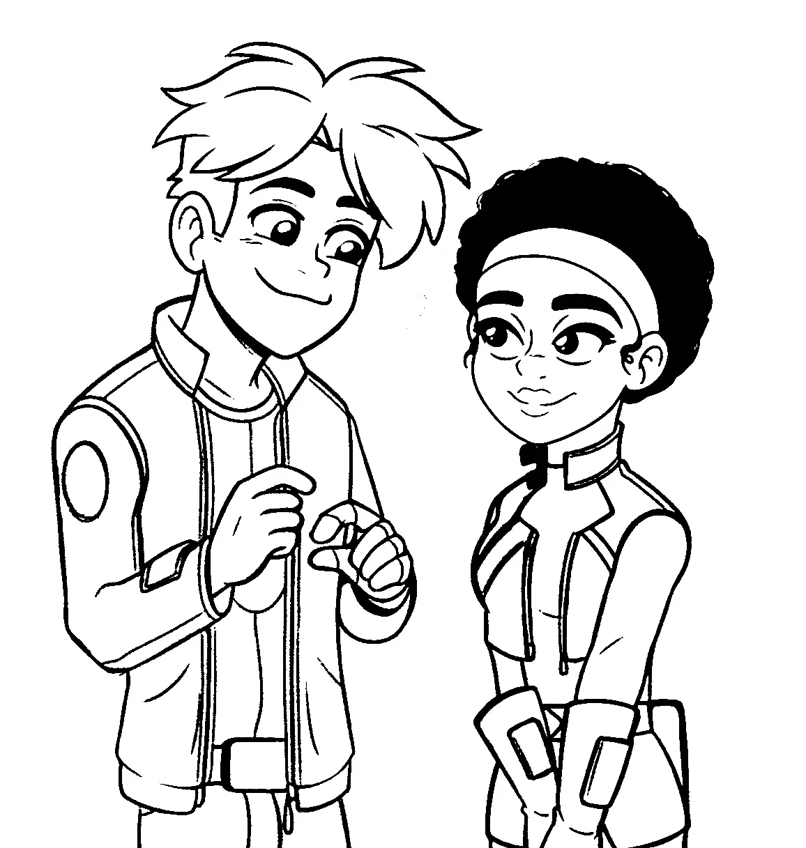 Final Space Para Colorear 25