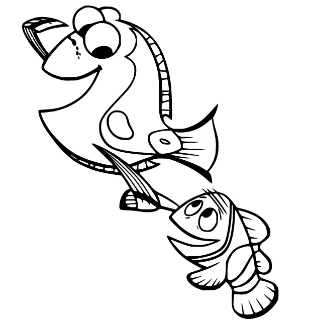 Desenhos de Procurando Nemo Para Colorir 65