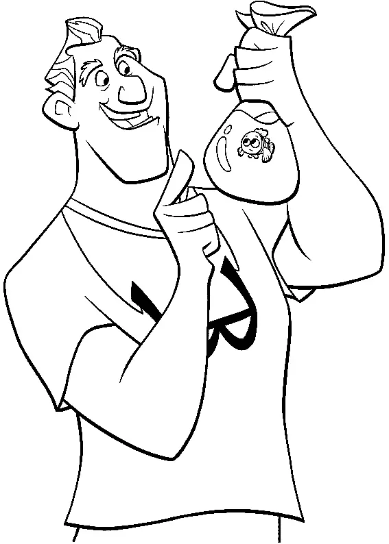Finding Nemo Coloring Pages