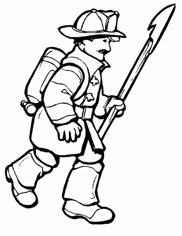 Feuerwehrmann Ausmalbilder 54