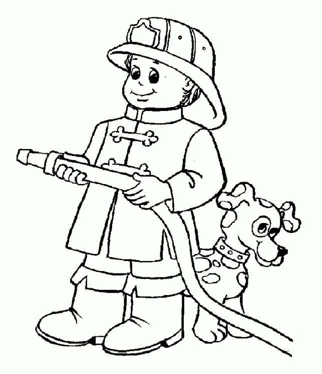 Feuerwehrmann Ausmalbilder 72