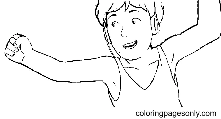 Flee Coloring Pages