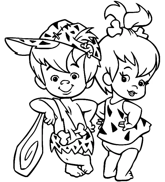 Flintstones Coloring Pages 12