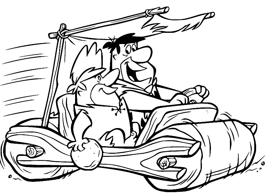 Flintstones Coloring Pages 28