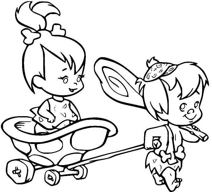 Flintstones Coloring Pages 30