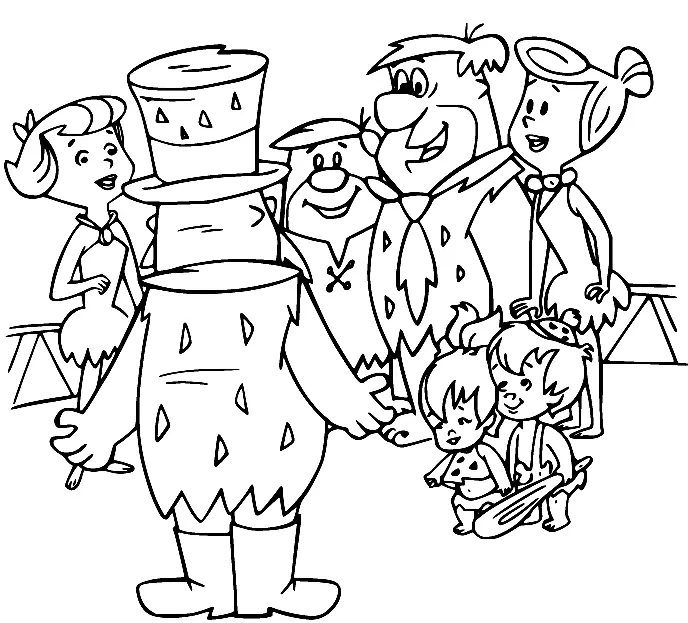 Flintstones Coloring Pages 32