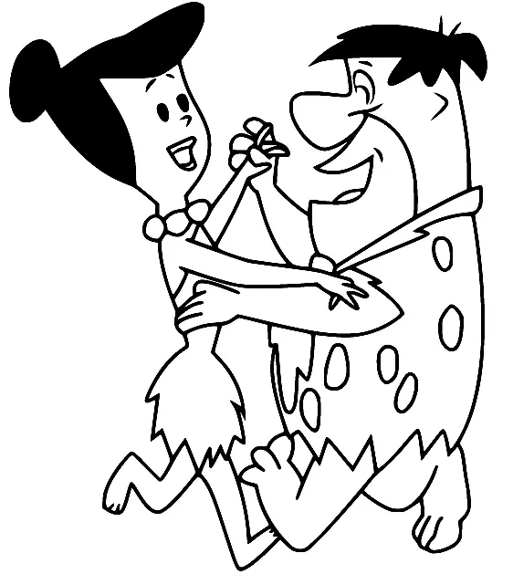 Flintstones Coloring Pages 39